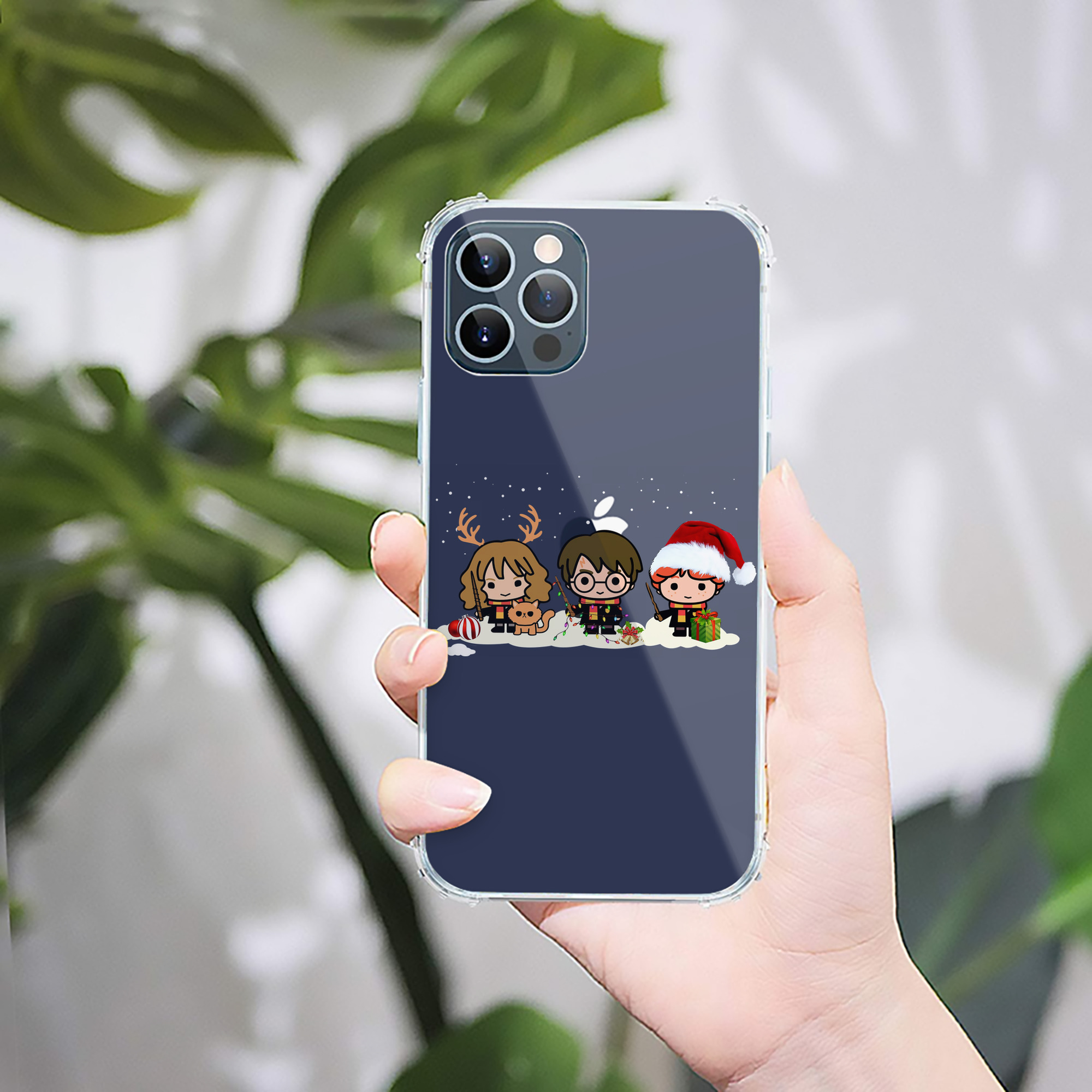 （画像用） Harry Potter ハリー・ポッターシリーズ 【iPhone 12シリーズ対応】透明スマホケース（クリアソフトケース）